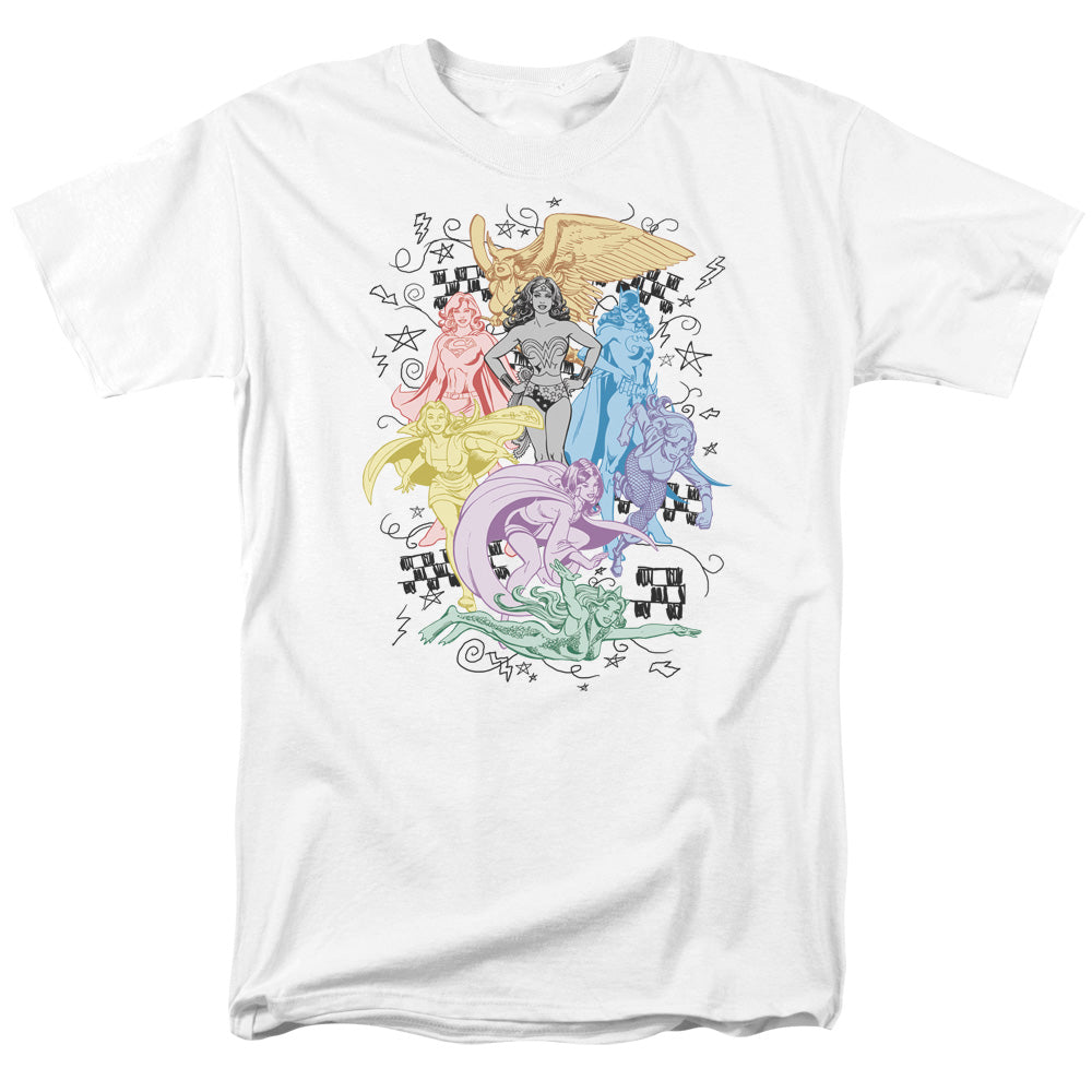 DC Comics Super Mens T Shirt White Officially Licensed