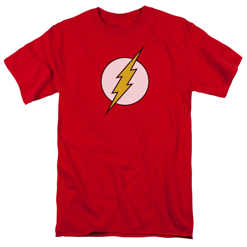 DC Comics Flash Flash Logo Mens T Shirt Red Officially Licensed