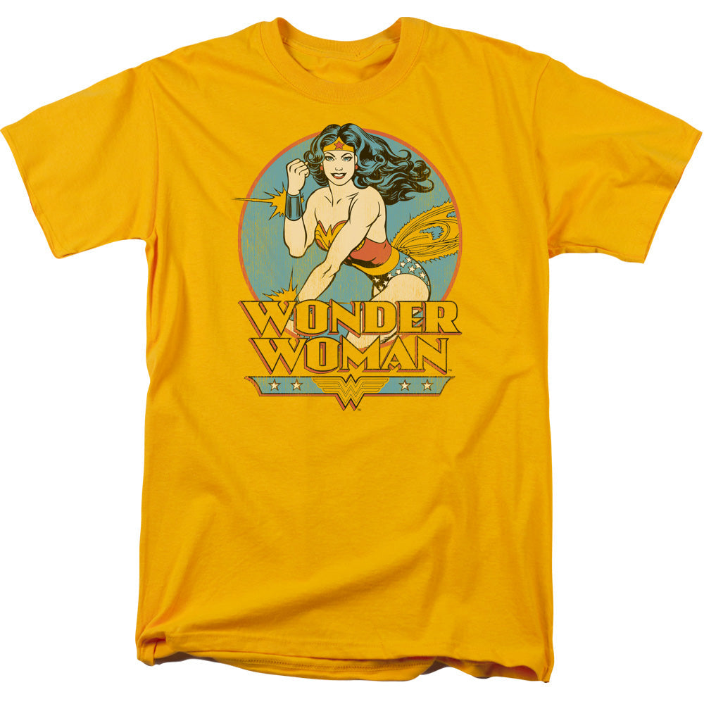 DC Comics Wonder Woman Mens T Shirt Gold Officially Licensed