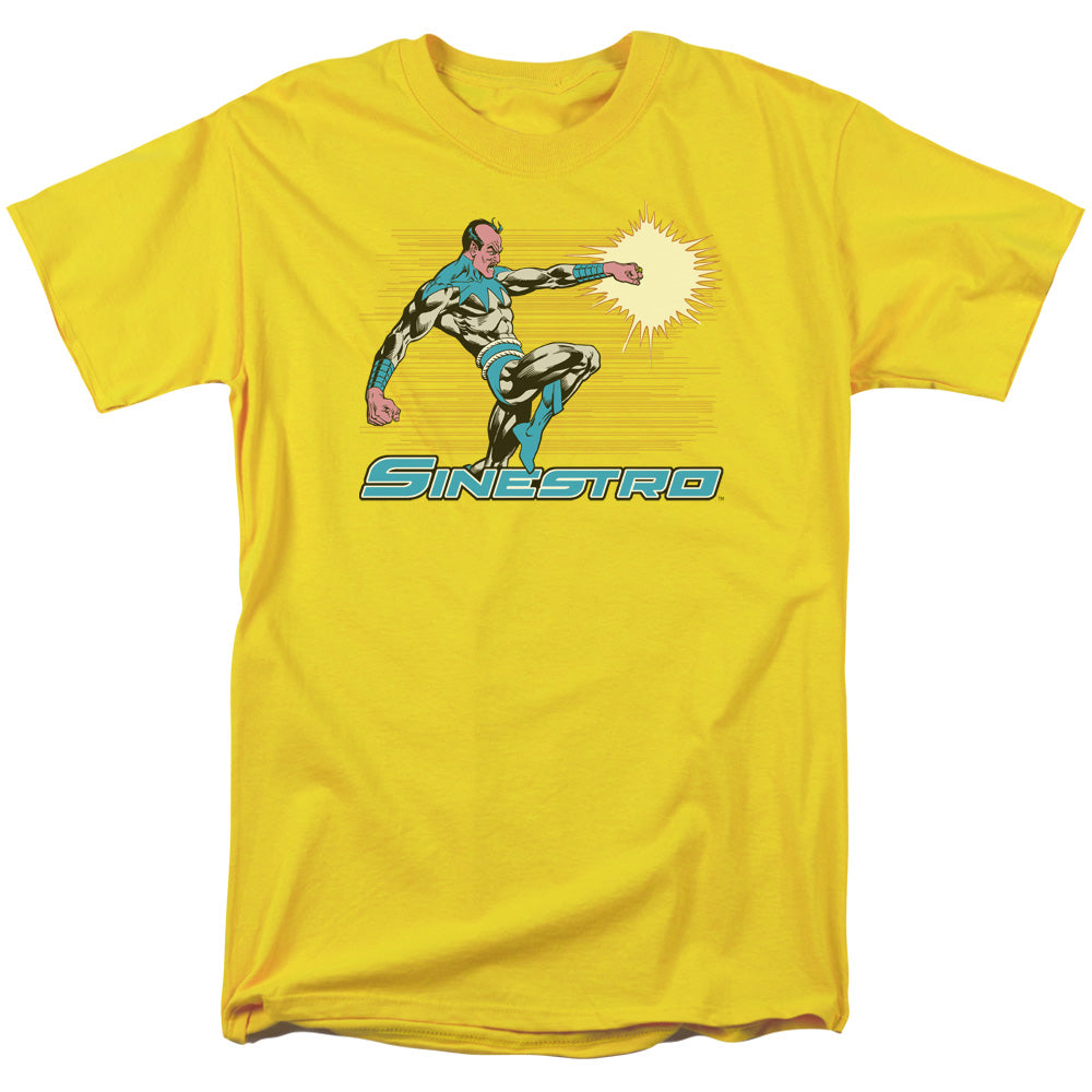 Dc Sinestro Mens T Shirt Yellow Officially Licensed