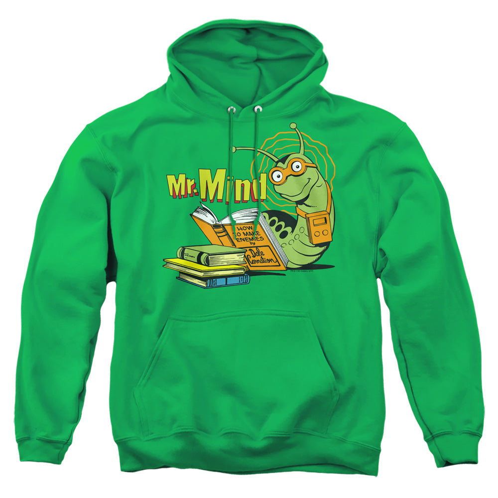 Dc Mr Mind Mens Hoodie Kelly Green Officially Licensed