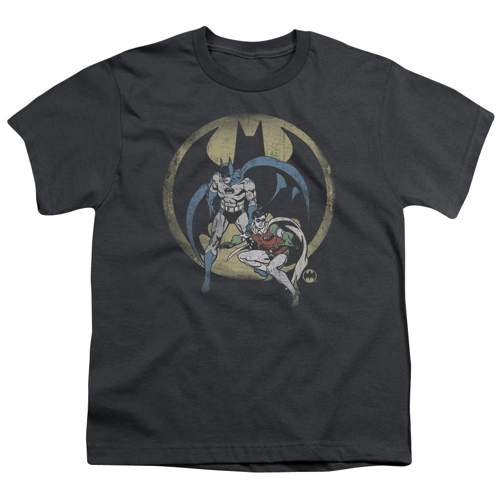 DC Comics Team Kids Youth T Shirt Charcoal Officially Licensed