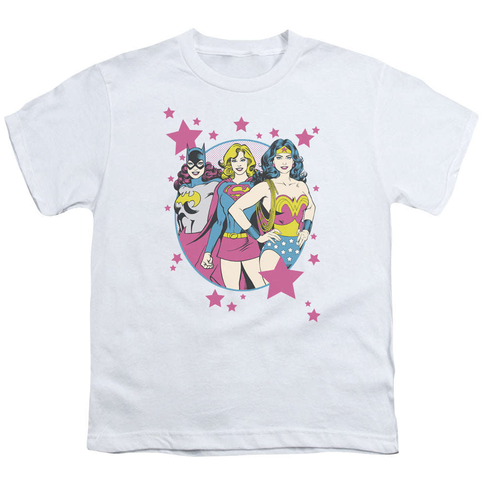 DC Comics We Are Superior Kids Youth T Shirt White Officially Licensed