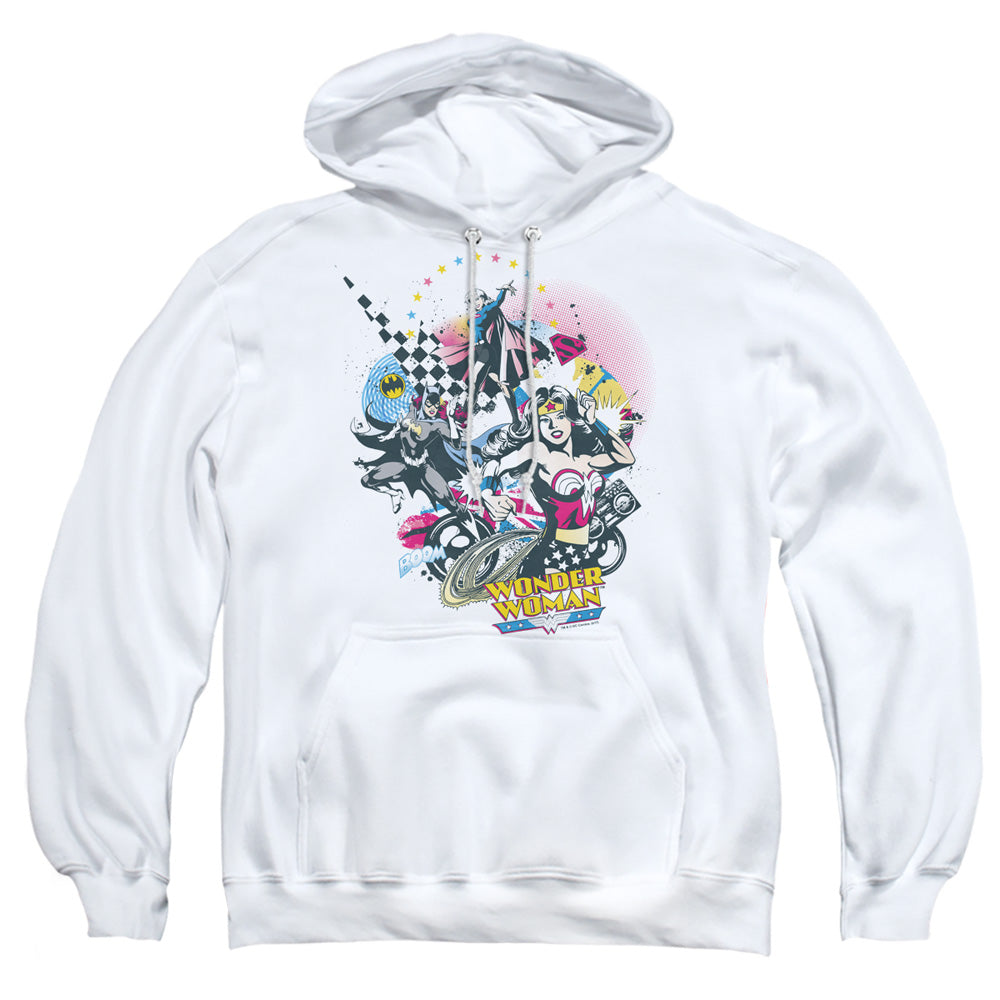 Dc Power Trio Mens Hoodie White Officially Licensed