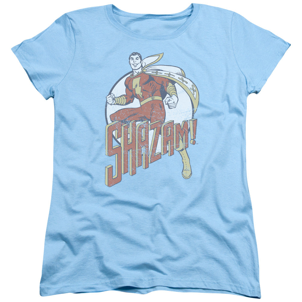 DC Comics Stepping Out Womens T Shirt Light Blue Officially Licensed