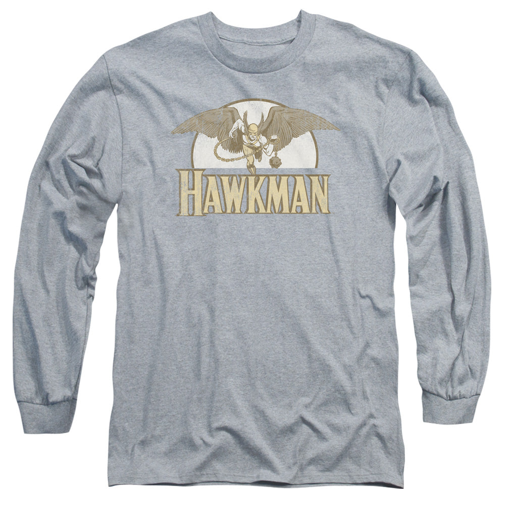 Dc Fly By Mens Long Sleeve Shirt Athletic Heather Officially Licensed