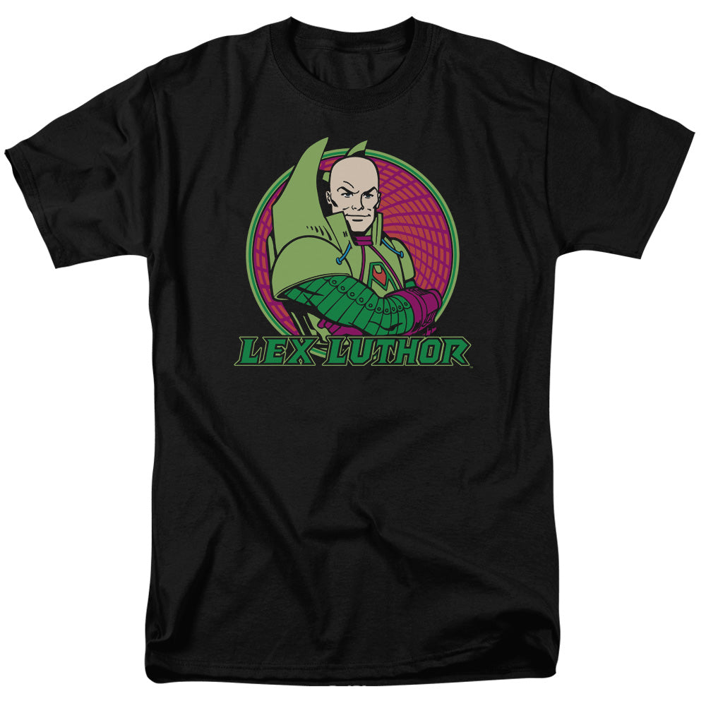 DC Comics Lex Luthor Mens T Shirt Black Officially Licensed
