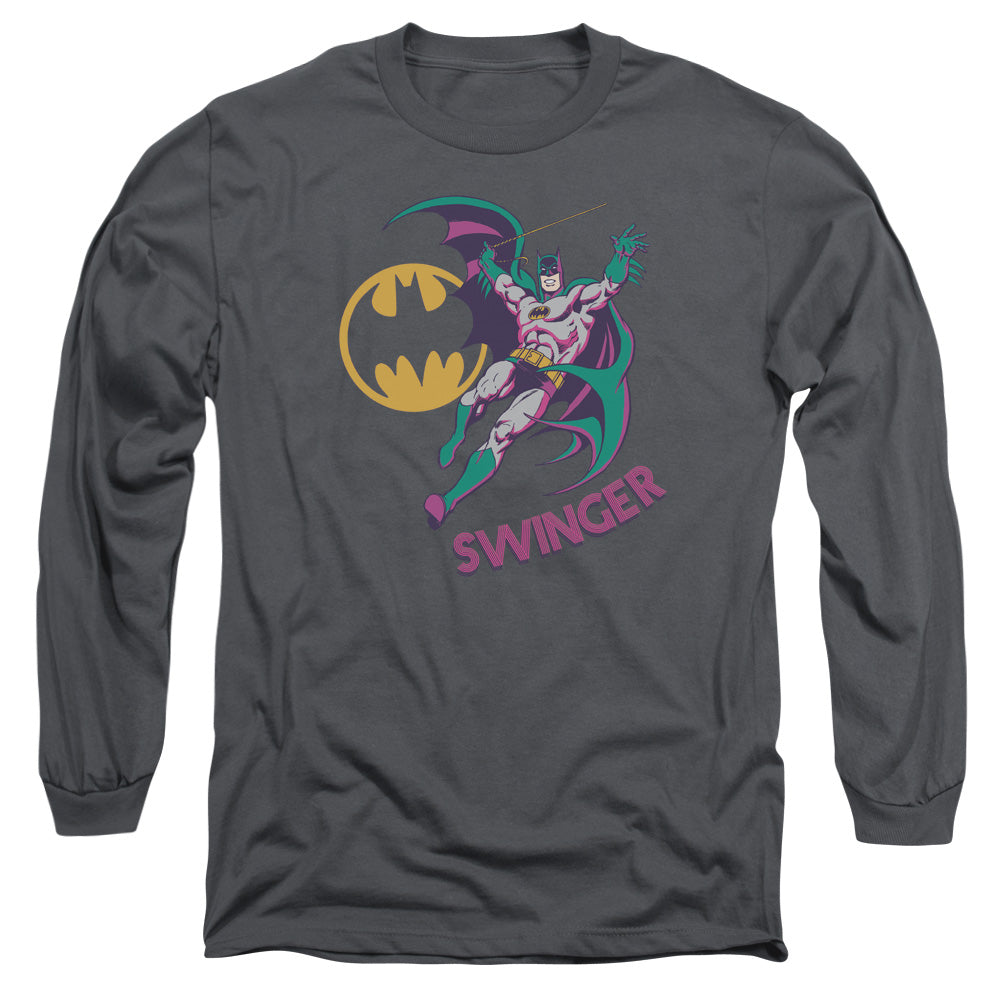 Dco Swinger Mens Long Sleeve Shirt Charcoal Officially Licensed