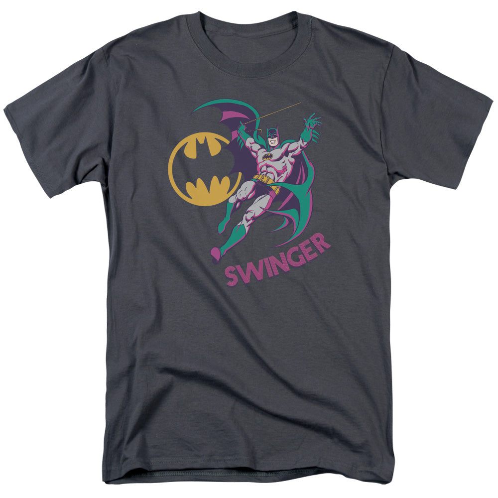 Dco Swinger Mens T Shirt Charcoal Officially Licensed