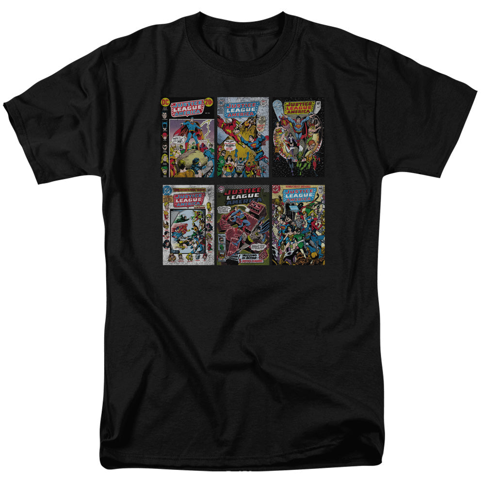 DC Comics DC Comics Covers Mens T Shirt Black Officially Licensed
