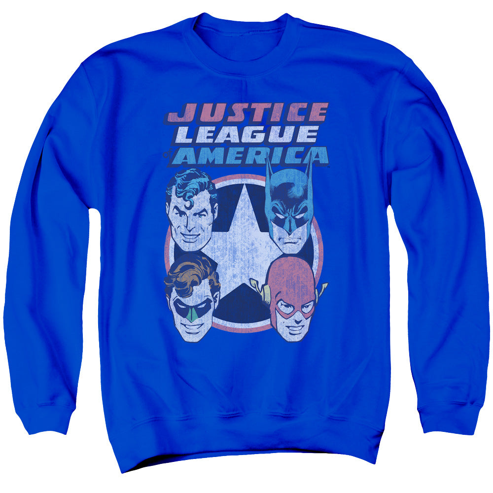 Dco 4 Stars Mens Crewneck Sweatshirt Royal