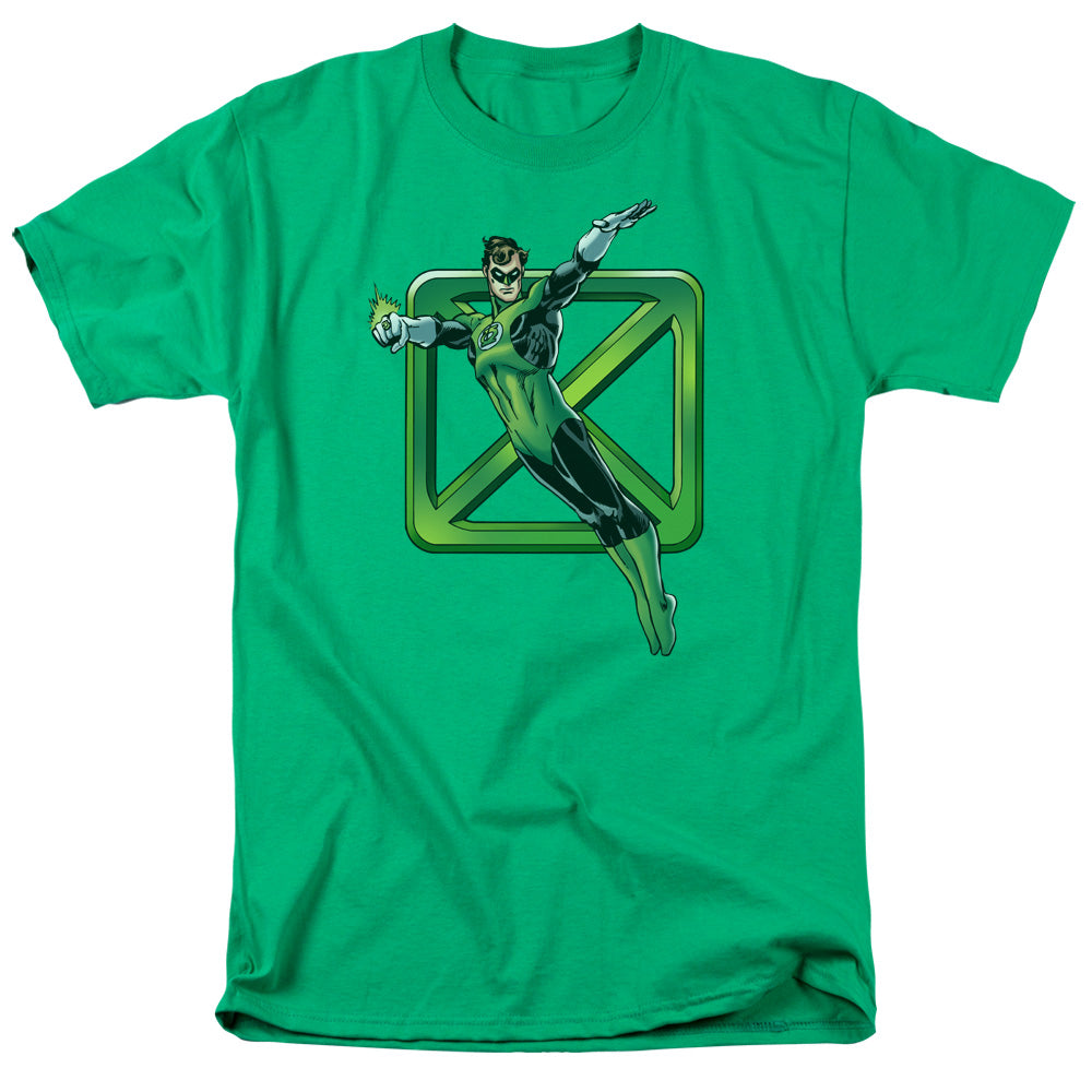 Dco Green Cross Mens T Shirt Kelly Green Officially Licensed
