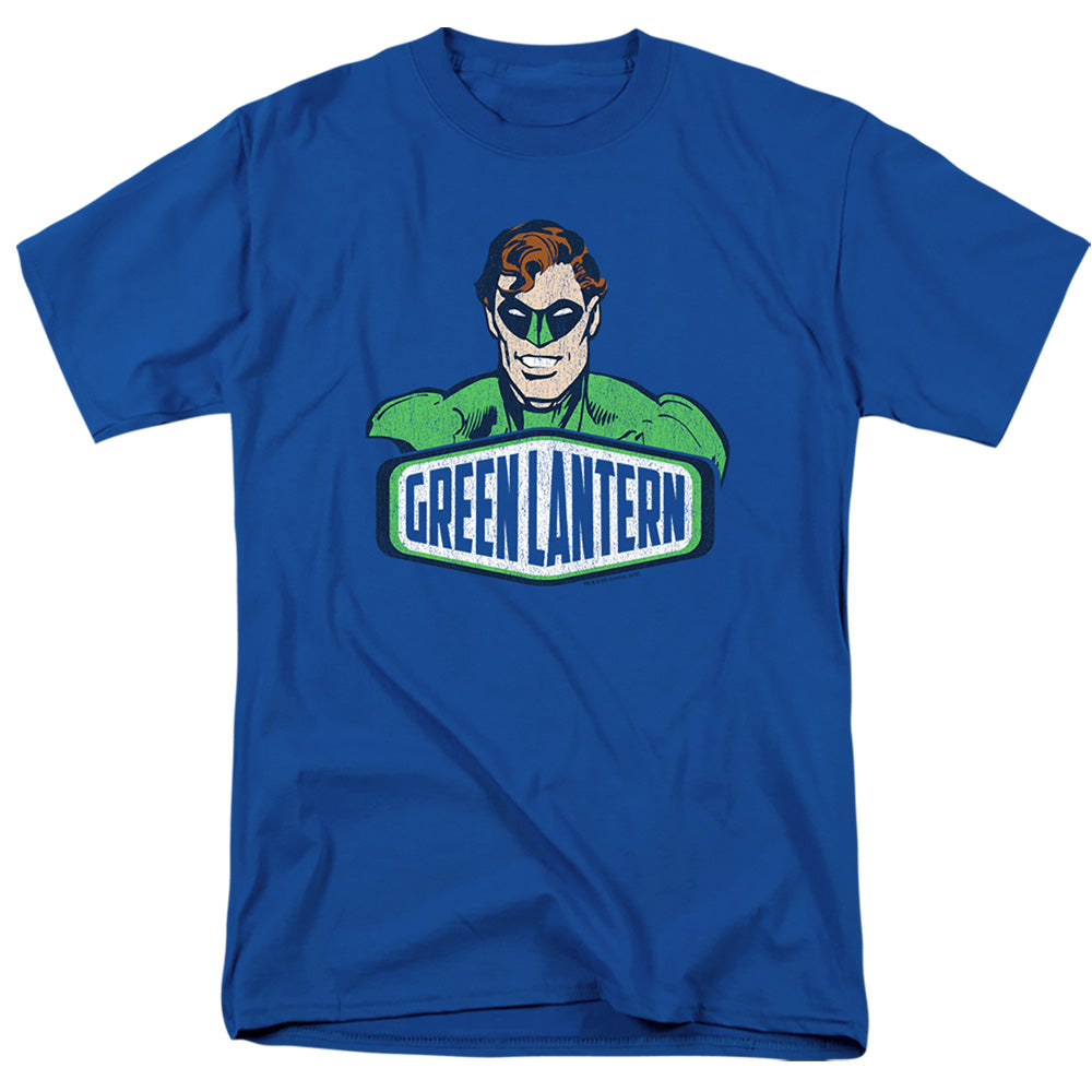 Dco Green Lantern Sign Mens T Shirt Royal Officially Licensed