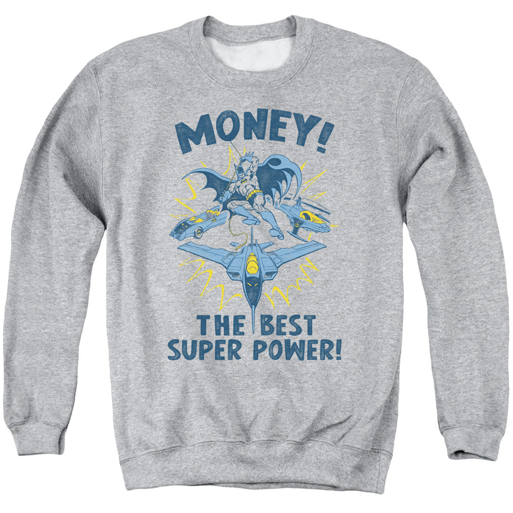 Dc Money Mens Crewneck Sweatshirt Athletic Heather