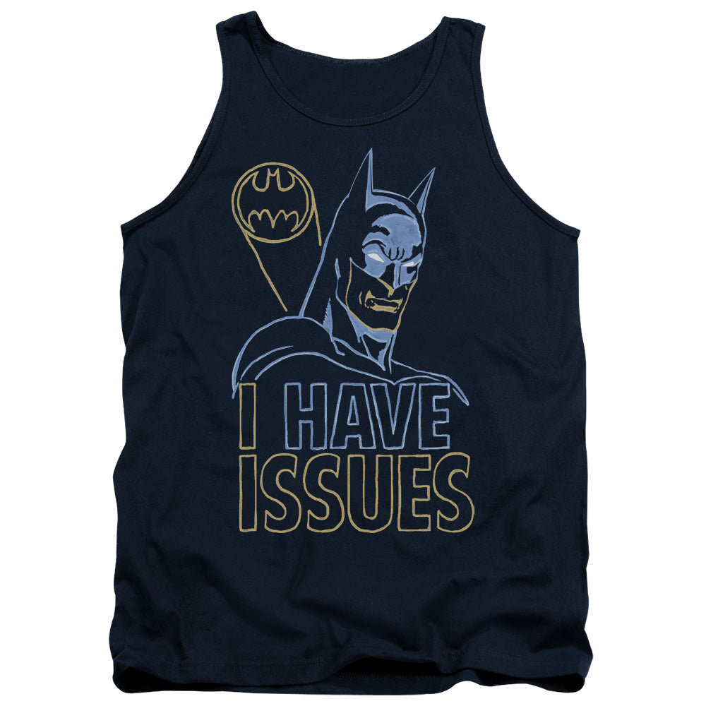 Dc Issues Mens Tank Top Shirt Navy Officially Licensed