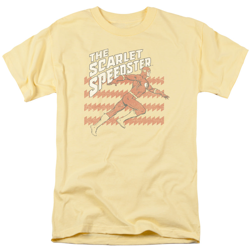 Dc Flash Scarlet Speedster Mens T Shirt Banana Officially Licensed