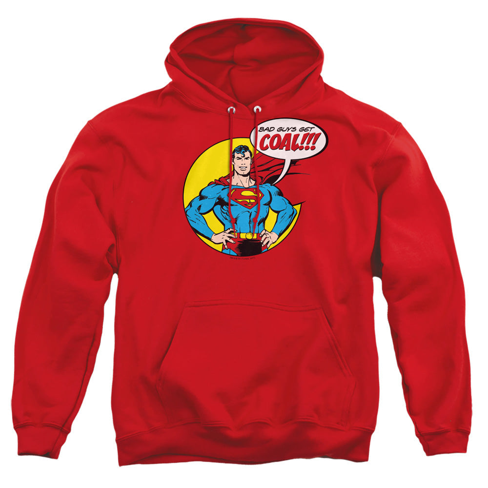 Dc Coal Mens Hoodie Red Officially Licensed