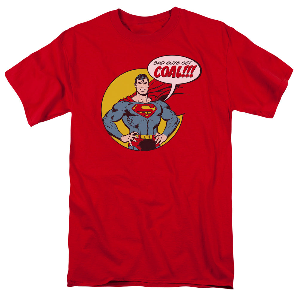 DC Comics Coal Mens T Shirt Red Officially Licensed