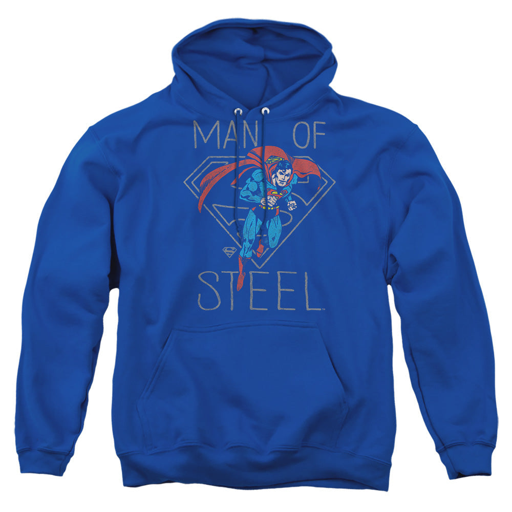 Dc Hardened Heart Mens Hoodie Royal Blue Officially Licensed