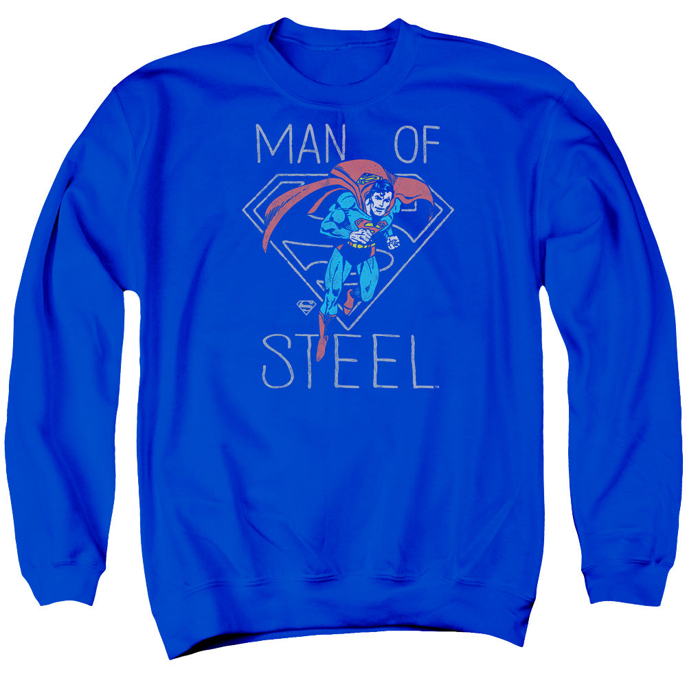 Dc Hardened Heart Mens Crewneck Sweatshirt Royal