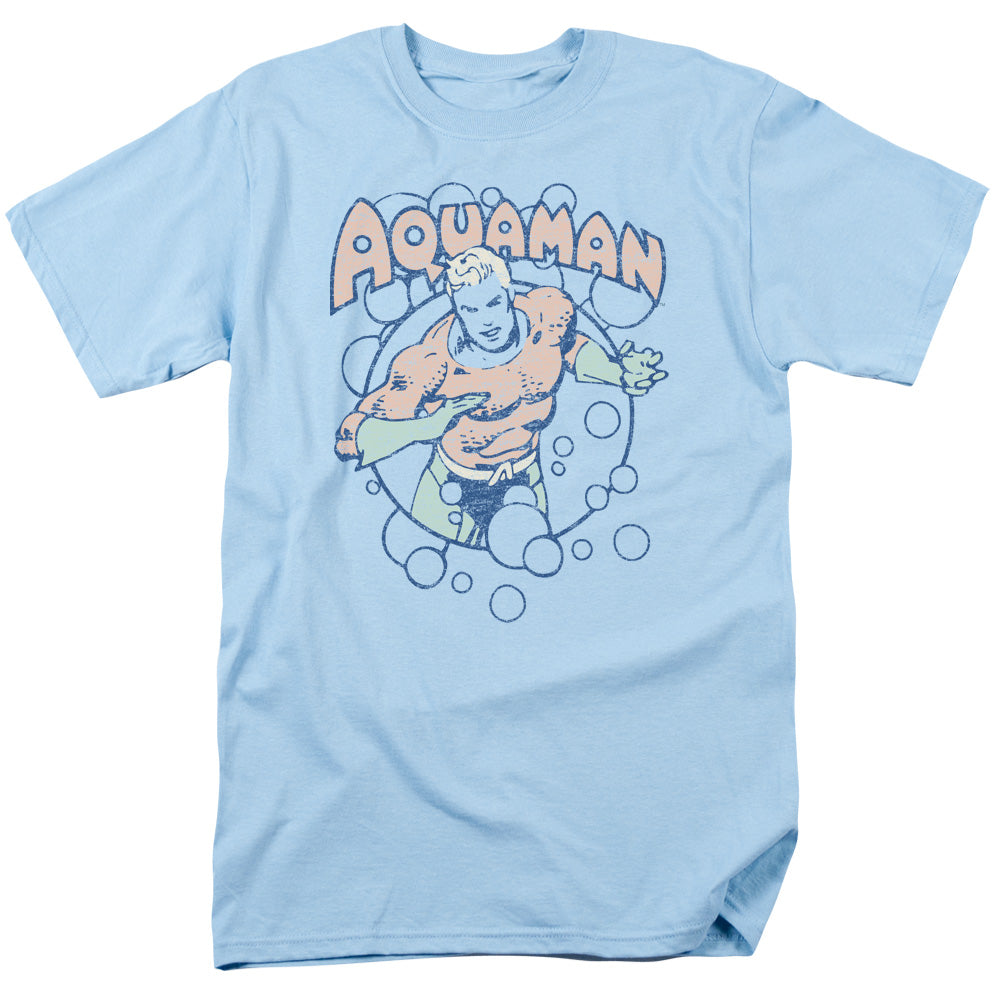 DC Comics Bubbles Mens T Shirt Light Blue Officially Licensed