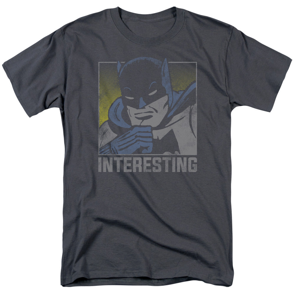 Dc Interesting Mens T Shirt Charcoal Officially Licensed