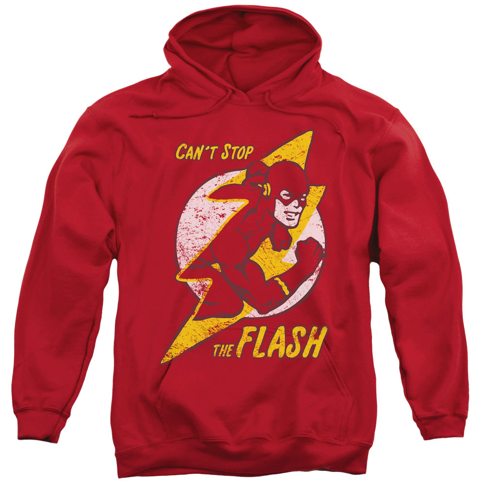 DC Comics Flash Flash Bolt Mens Hoodie Red Officially Licensed