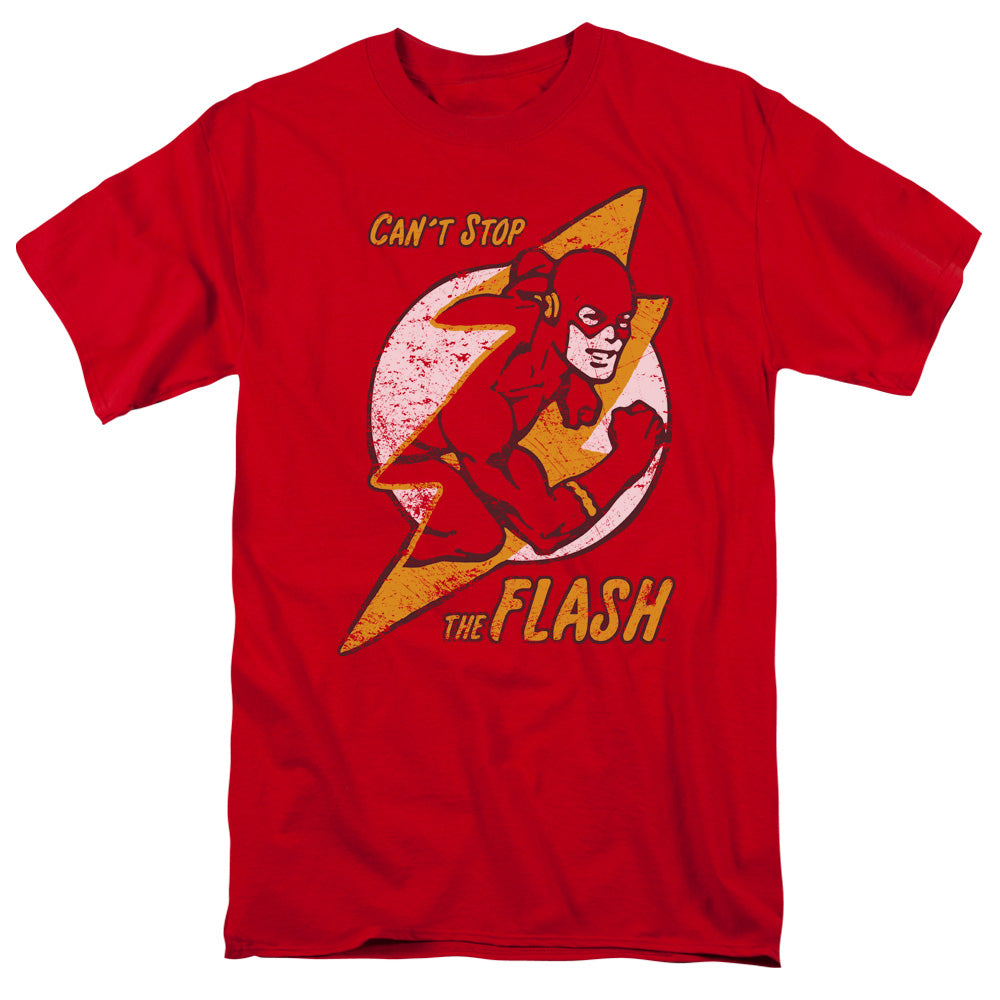 Dc Flash Flash Bolt Mens T Shirt Red Officially Licensed