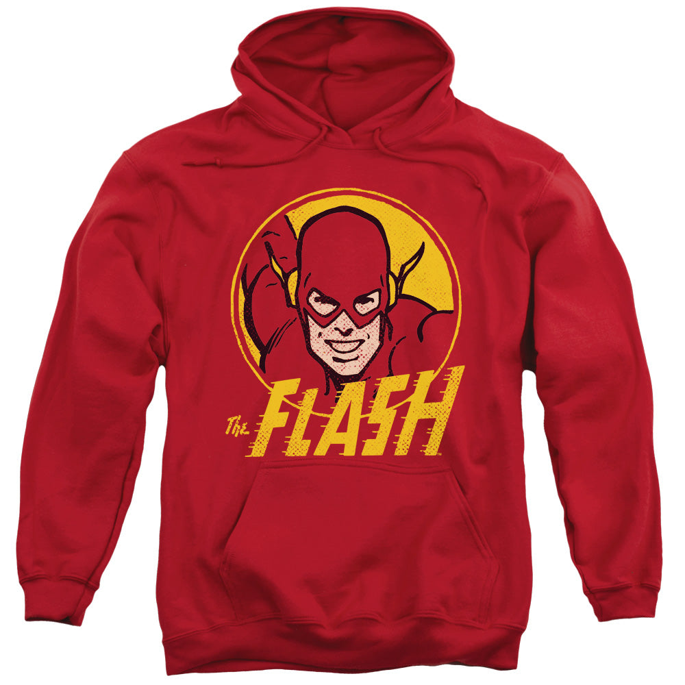DC Comics Flash Flash Circle Mens Hoodie Red Officially Licensed