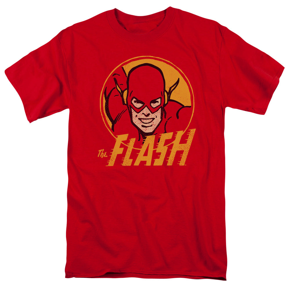 DC Comics Flash Flash Circle Mens T Shirt Red Officially Licensed