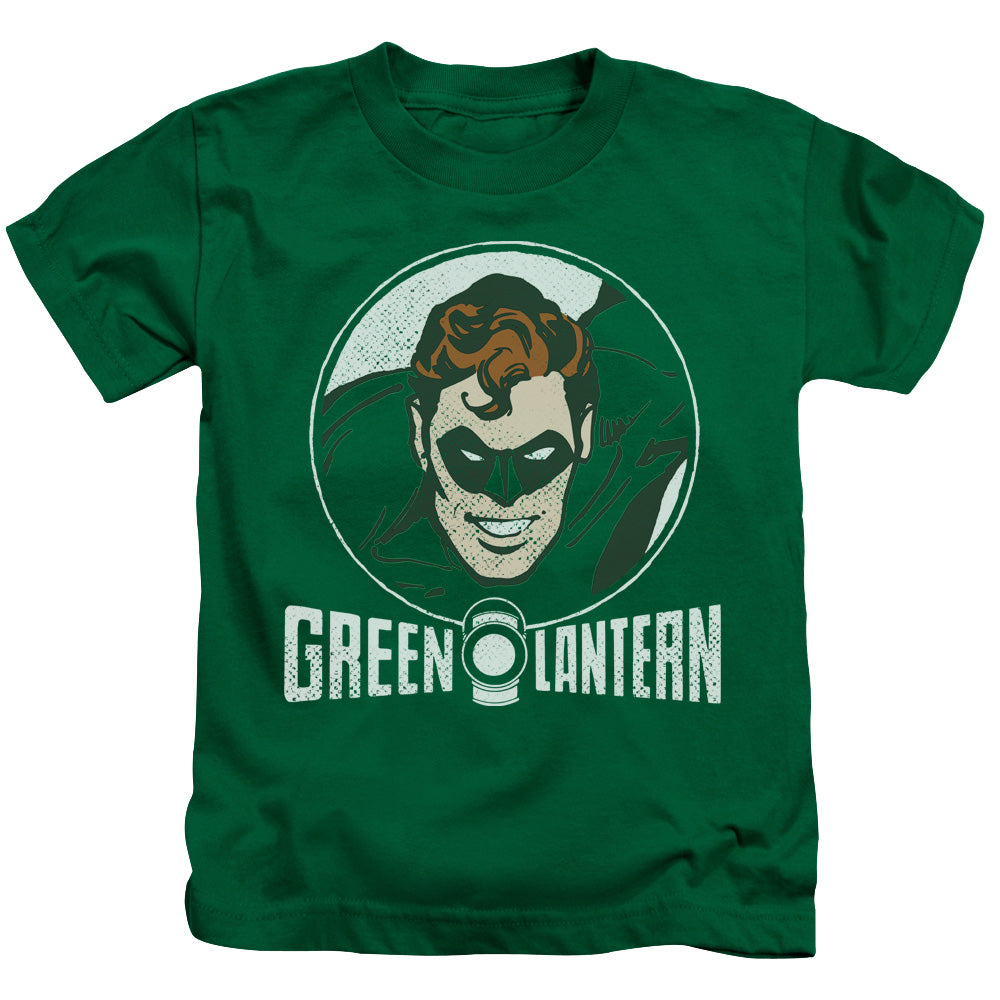 DC Comics Lantern Circle Juvenile Kids Youth T Shirt Kelly Green Officially Licensed