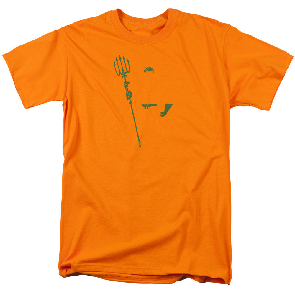 DC Comics Aqua Min Mens T Shirt Orange Officially Licensed