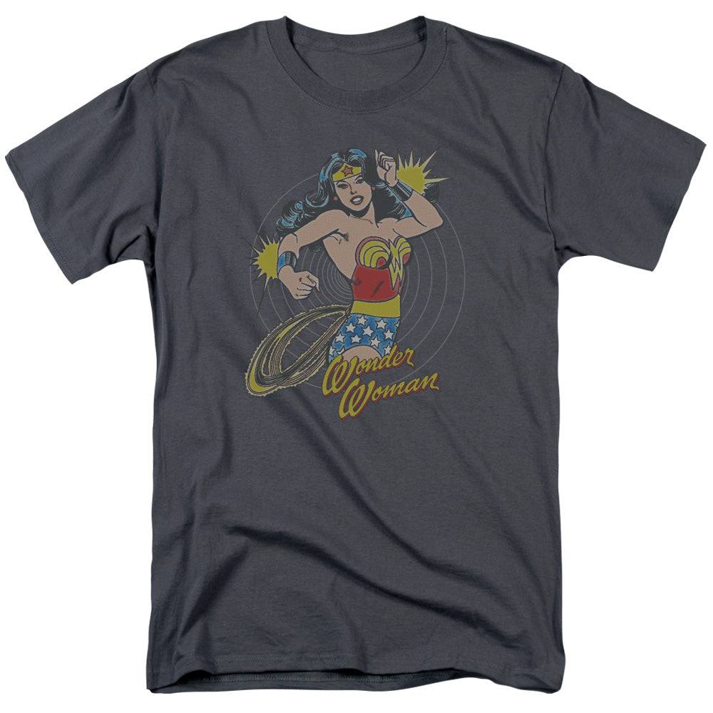 Dc Spinning Mens T Shirt Charcoal Officially Licensed