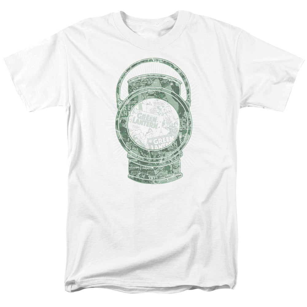 DC Comics Lantern Cover Mens T Shirt White Officially Licensed