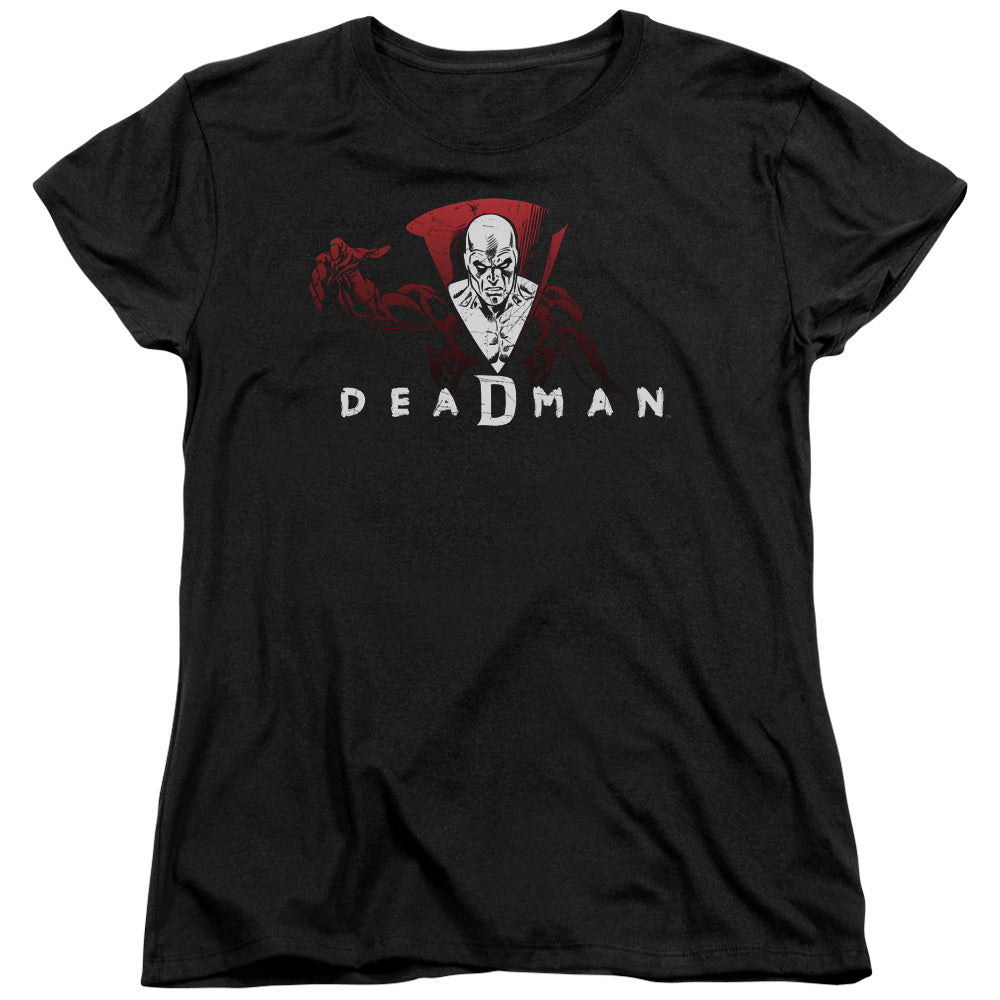 DC Comics Deadman Womens T Shirt Black Officially Licensed