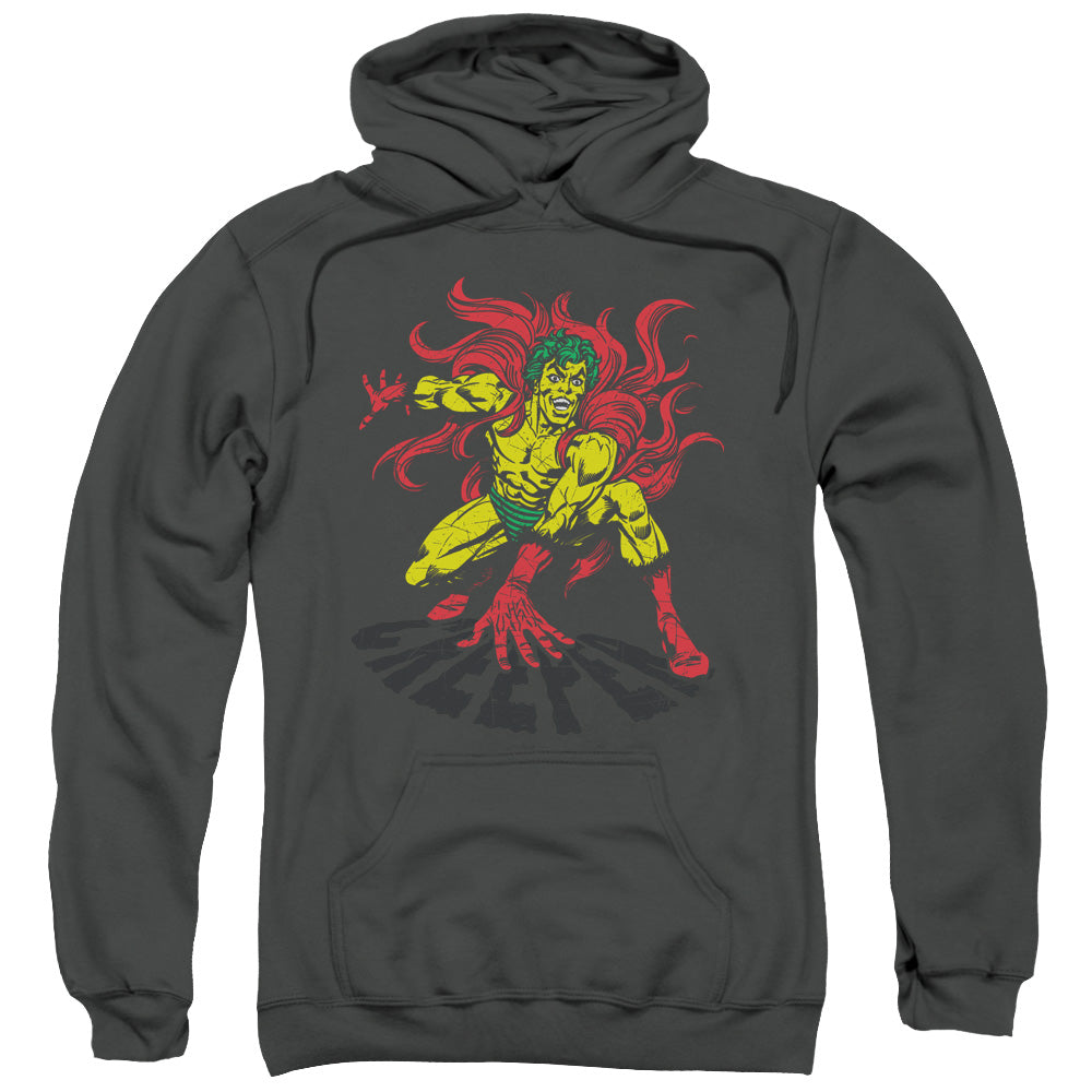 DC Comics Creeper Mens Hoodie Charcoal Officially Licensed