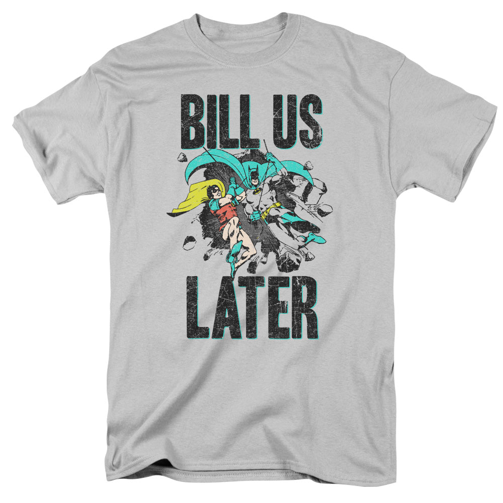 Dco Bill Us Later Mens T Shirt Silver Officially Licensed