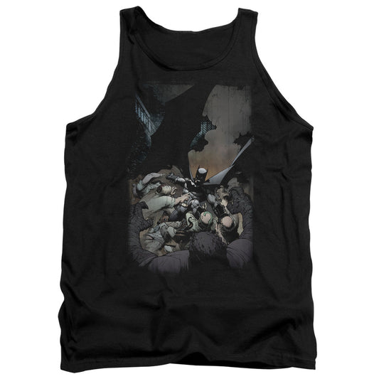 Batman Batman #1 Mens Tank Top Shirt Black Officially Licensed