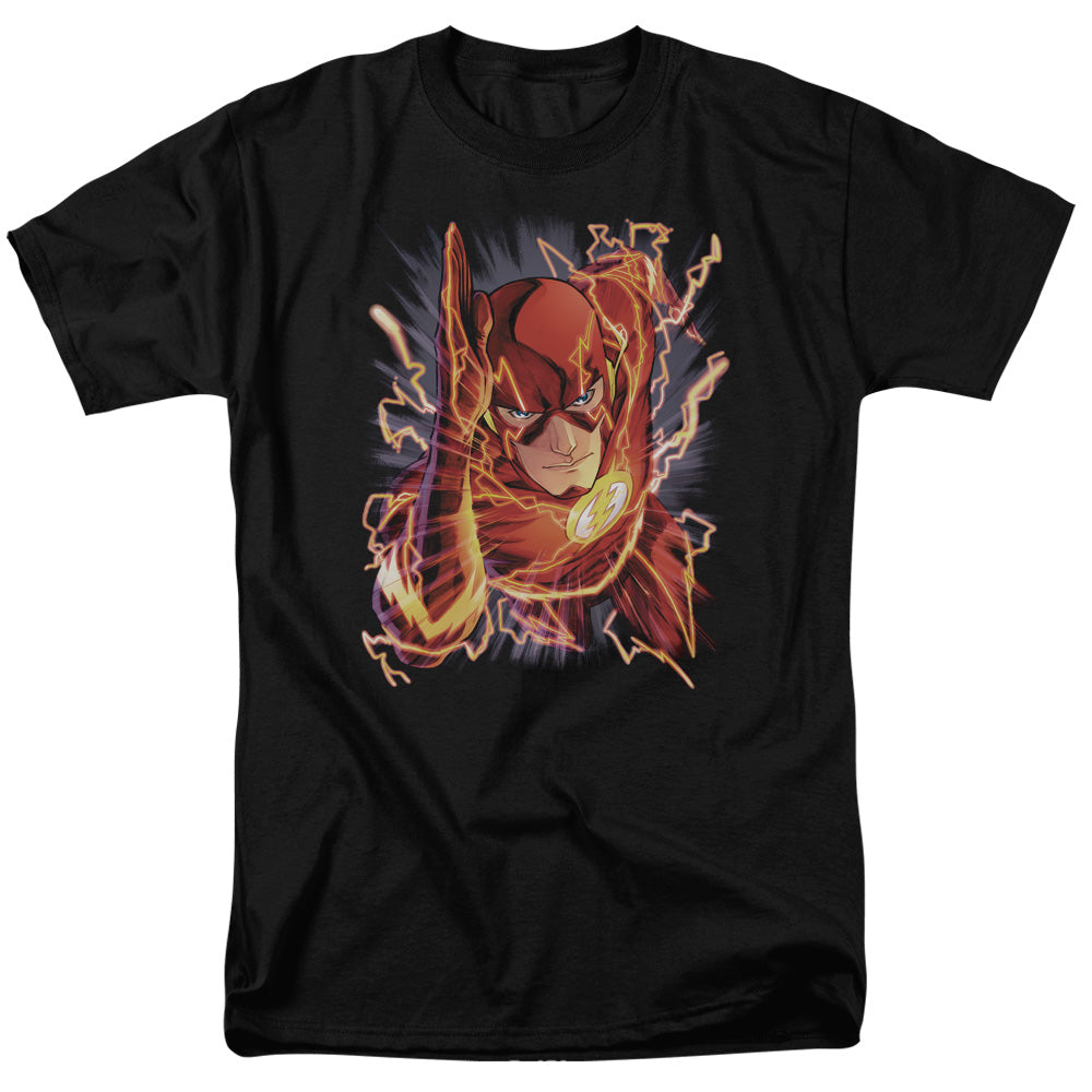 Jla Flash #1 Mens T Shirt Black Officially Licensed