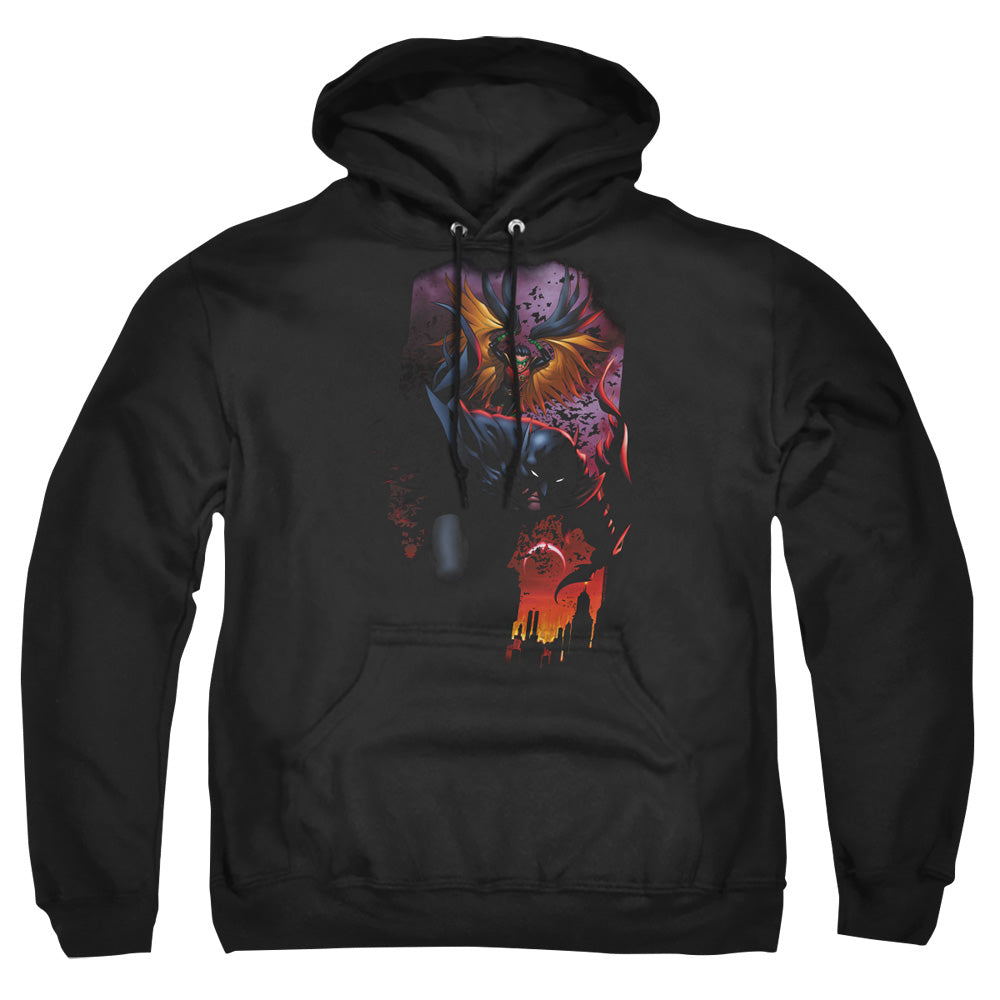 Batman Batman &Amp; Robin #1 Mens Hoodie Black Officially Licensed