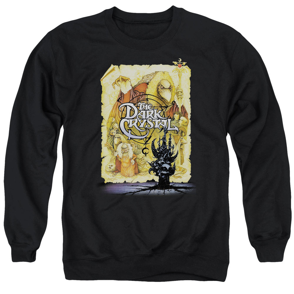 The Dark Crystal Poster Mens Crewneck Sweatshirt Black Officially Licensed