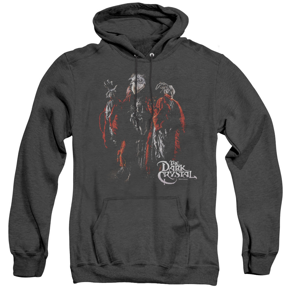Dark Crystal Skeksis Mens Heather Hoodie Black Officially Licensed
