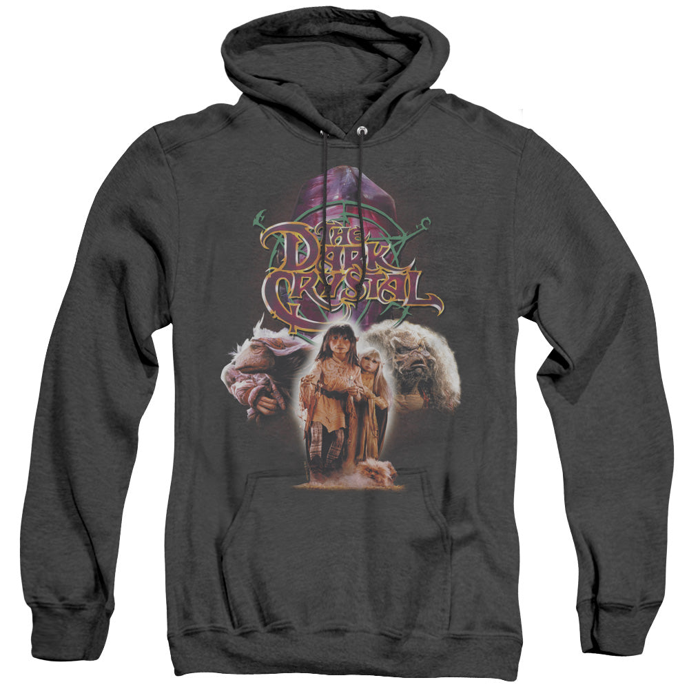 Dark Crystal The Good Guys Heather Mens Hoodie Black Officially Licensed