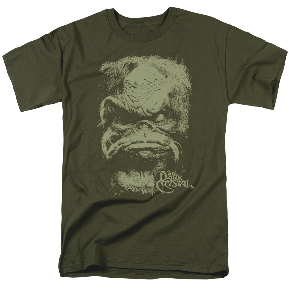 Dark Crystal Aughra Mens T Shirt Military Green Officially Licensed
