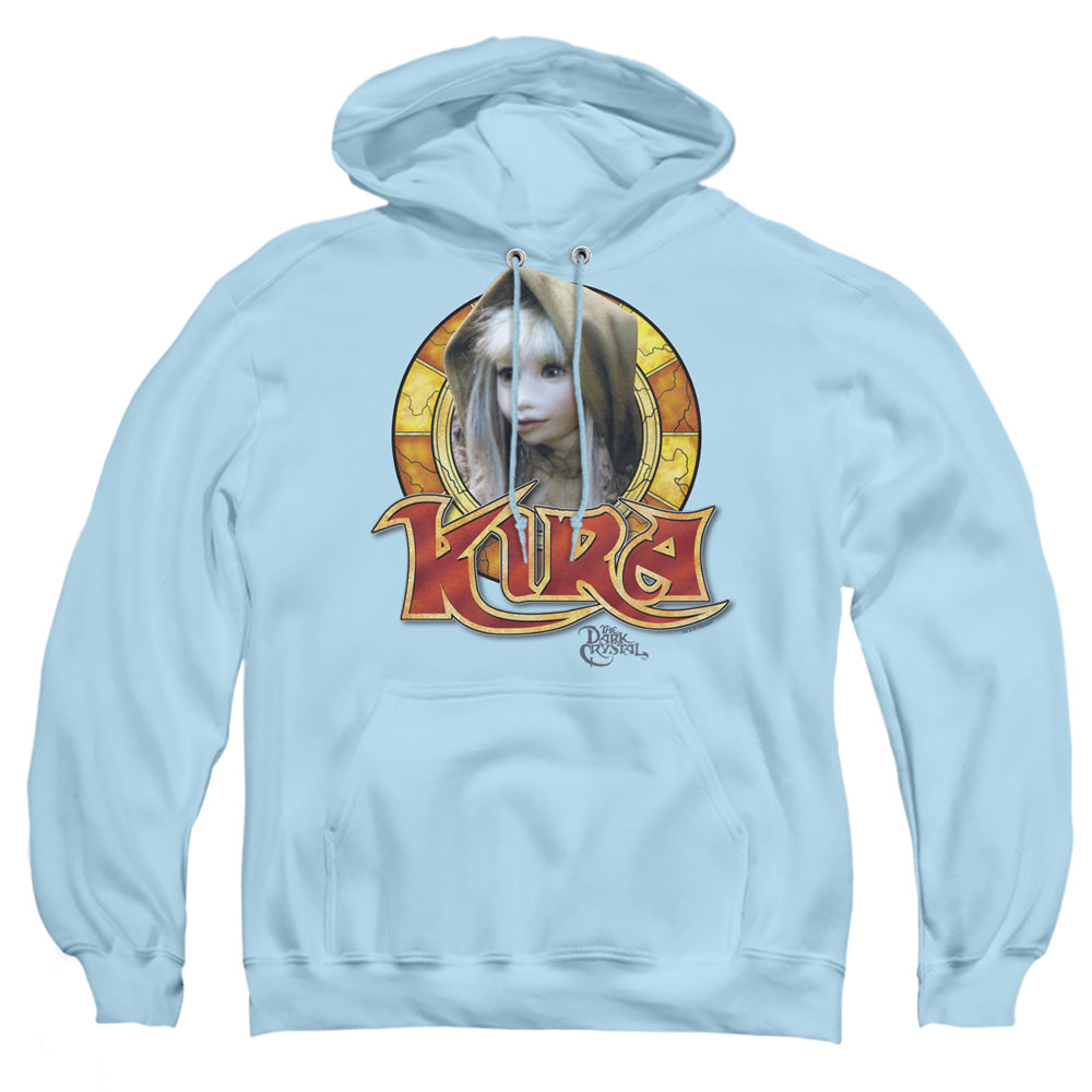 Dark Crystal Kira Circle Mens Hoodie Light Blue Officially Licensed