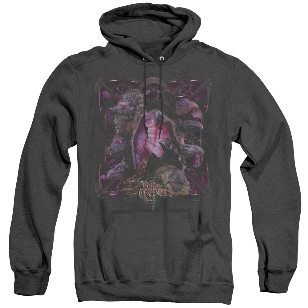 The Dark Crystal Lust For Power Heather Mens Hoodie Black Officially Licensed