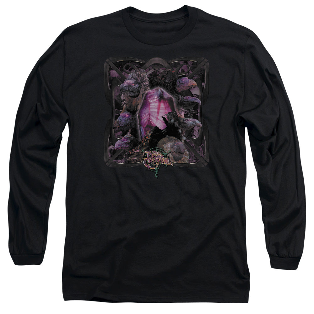 The Dark Crystal Lust For Power Mens Long Sleeve Shirt Black Officially Licensed