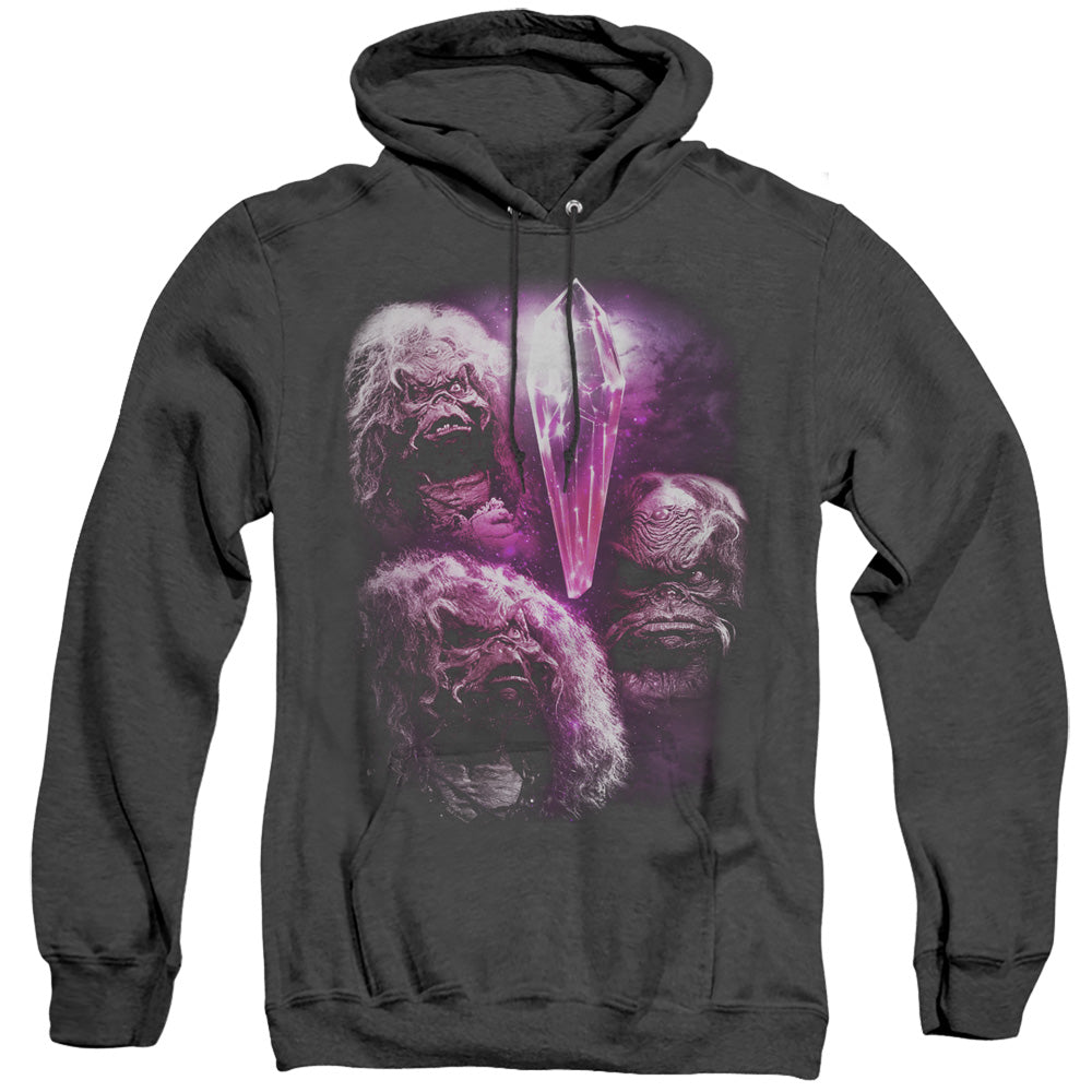 The Dark Crystal Howling Heather Mens Hoodie Black Officially Licensed
