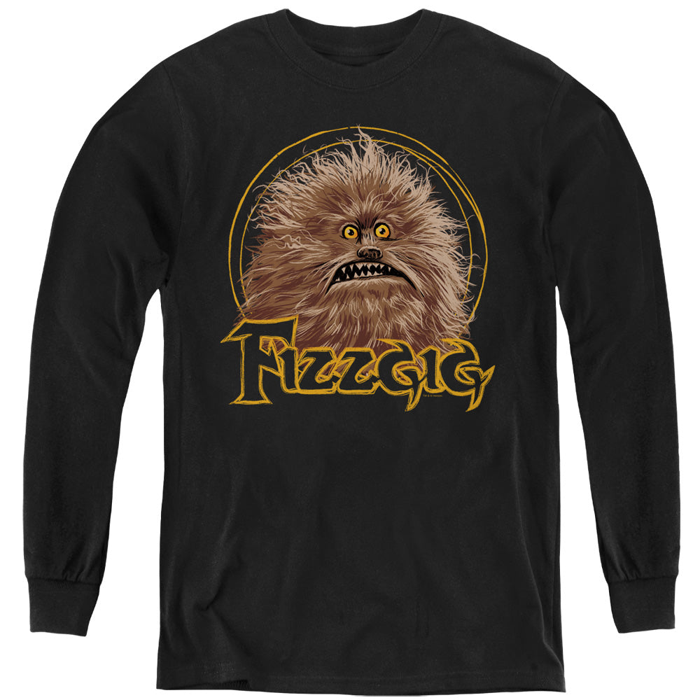 The Dark Crystal Fizzgig Long Sleeve Kids Youth T Shirt Black Officially Licensed