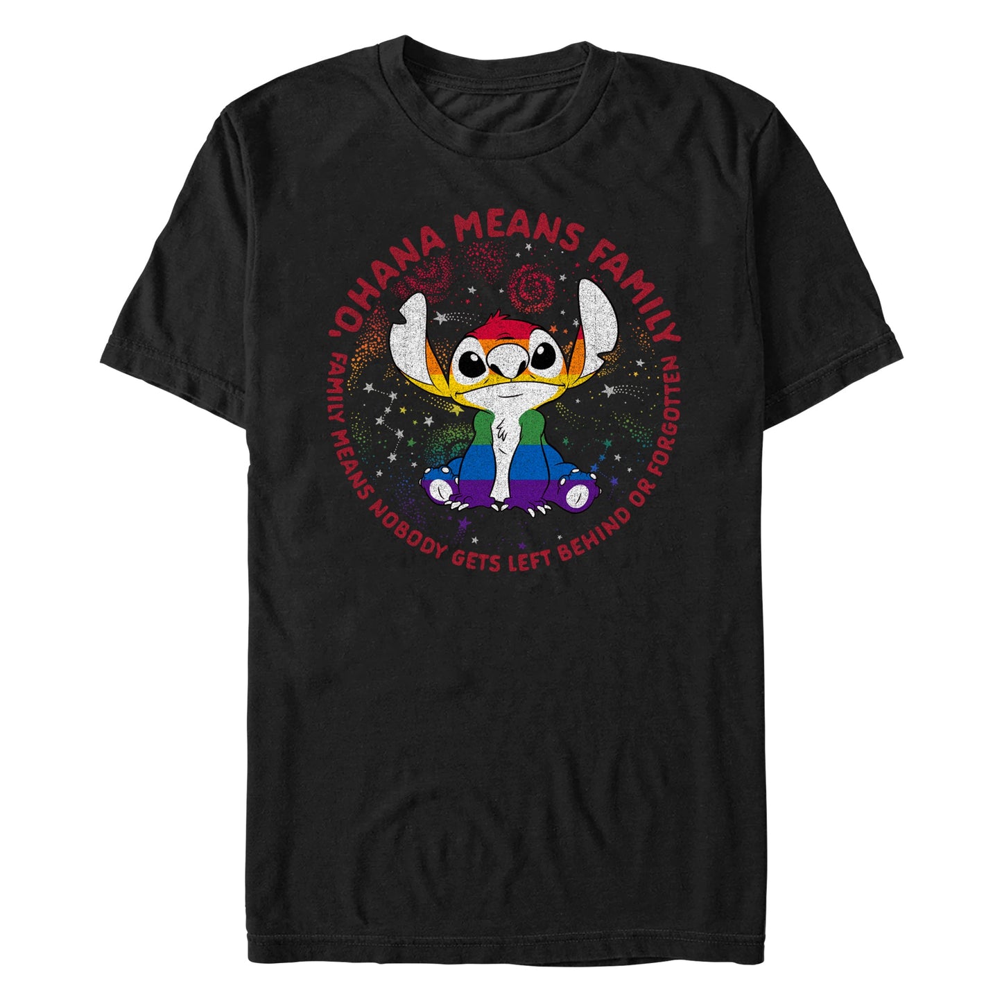 Disney Ohana Pride Mens T Shirt